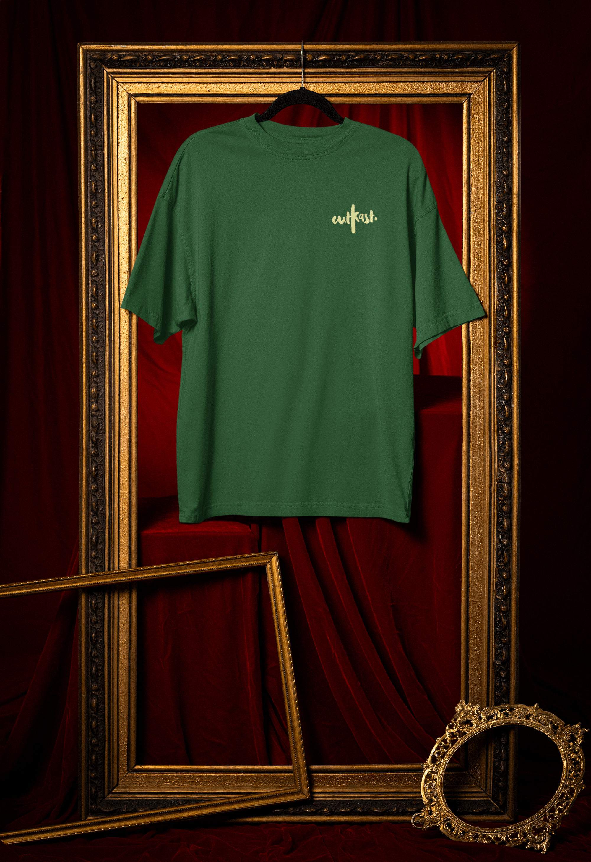 Solid Oversized T-Shirts - OUTKAST
